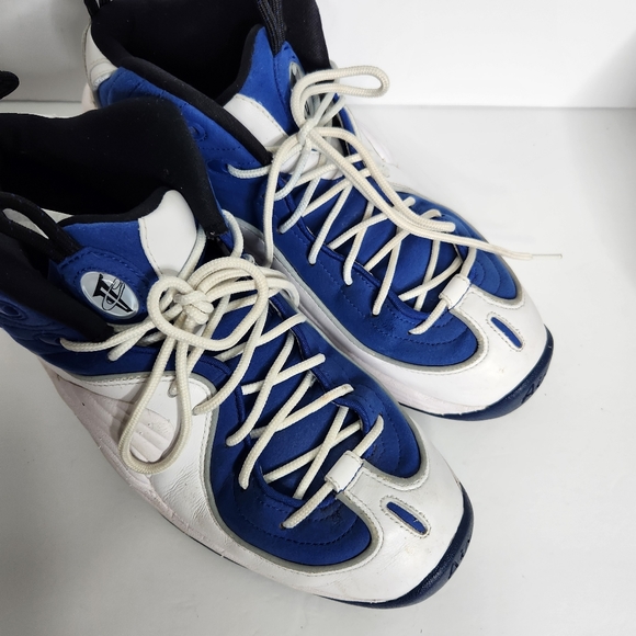 Nike Air Penny 2 - 2015 - Blue /White - Rare- - Men’s Size 9 - Picture 7 of 10